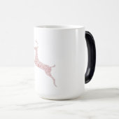 トナカイ語アートルドルフBlixem彗星キューピッド モーフィングマグカップ (正面右)