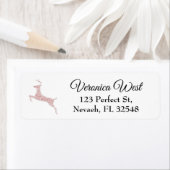 トナカイ語アートルドルフBlixem彗星キューピッド ラベル (インサイチュ)