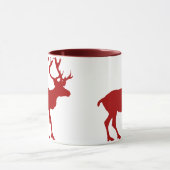トナカイ赤と白ア マグカップ (中央)