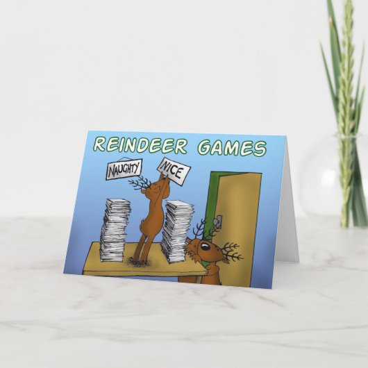 トナカイ遊戯3 シーズンカード (正面)