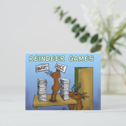 トナカイ遊戯3 ポストカード (スタンド正面)