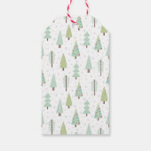 トナカイ間抜けホリデーギフトラベル ギフトタグ (裏面)