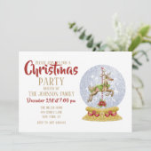 トナカイ雪の球体 招待状 (スタンド正面)