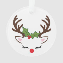 トナカイ顔