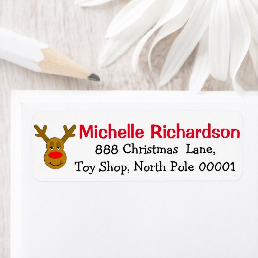 トナカイ顔 ラベル (インサイチュ)