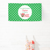 トナカイ1歳の誕生日 横断幕 (インサイチュ)