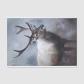 トナカイ3デクページ紙 薄葉紙 (正面)