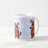 トナカイ3人 コーヒーマグカップ (正面右)