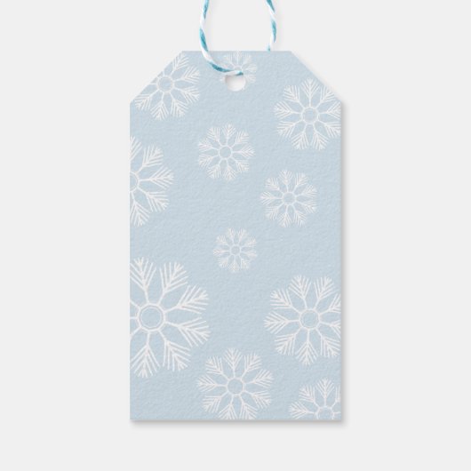 トナカイ |アントラー |金フェイク箔 |休日 ギフトタグ (裏面)