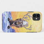 トナカイ エレクトロニクス Case-Mate iPhoneケース (裏面(横))