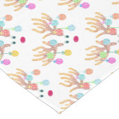 トナカイ&オーナメントホリデーテーブルランナー ミディアムテーブルランナー (コーナー)