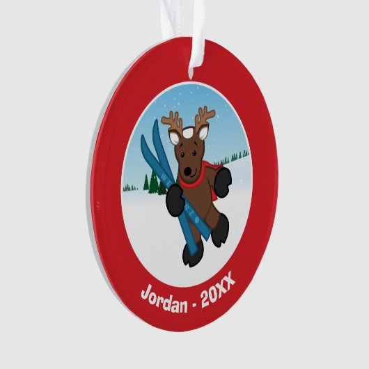 トナカイ オーナメント (正面)