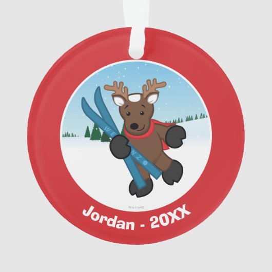 トナカイ オーナメント (裏面)