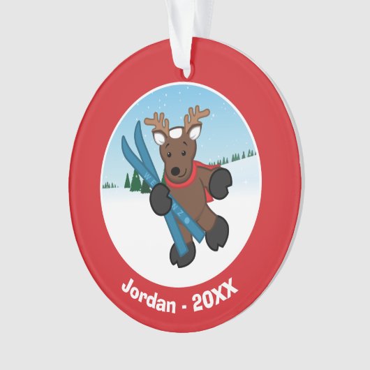 トナカイ オーナメント (正面)
