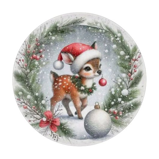 トナカイ カッティングボード (正面)