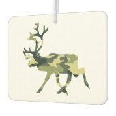 トナカイ/カリブウッドランドカモフラージュ/迷彩柄 カーエアーフレッシュナー (左)