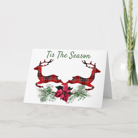 トナカイ カード (正面)