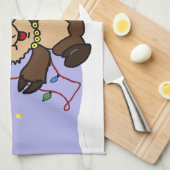 トナカイ キッチンタオル (四つ折り)