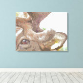 トナカイ キャンバスプリント (インサイチュ (ウッドフロア))