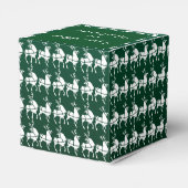 トナカイ ギフト ボックス クリスマス ギフト ボックスをカスタマイズ (裏面サイド)