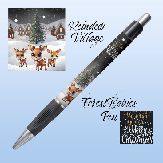 トナカイ、クリスマスのメリークリスマスを🦌🎄🎉🎁 ボールペン