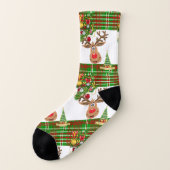 トナカイ,クリスマスソックス ソックス (左外側)