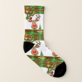 トナカイ,クリスマスソックス ソックス (右外側)