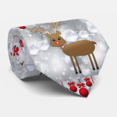 トナカイ・クリスマスタイ ネクタイ (ロール)