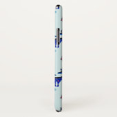 トナカイ、クリスマスツリー、雪片パターン Case-Mate iPhoneケース (裏面/右)