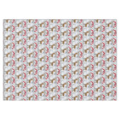 トナカイ,クリスマステーブルクロス テーブルクロス (正面(横))