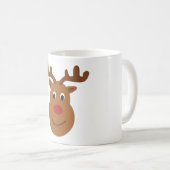 トナカイ クリスマスTシャツ コーヒーマグカップ (正面右)