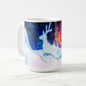 トナカイ コーヒーマグカップ (正面左)