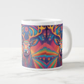 トナカイ ジャンボコーヒーマグカップ (正面右)