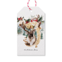 トナカイ&ツリーファーム |メリークリスマス