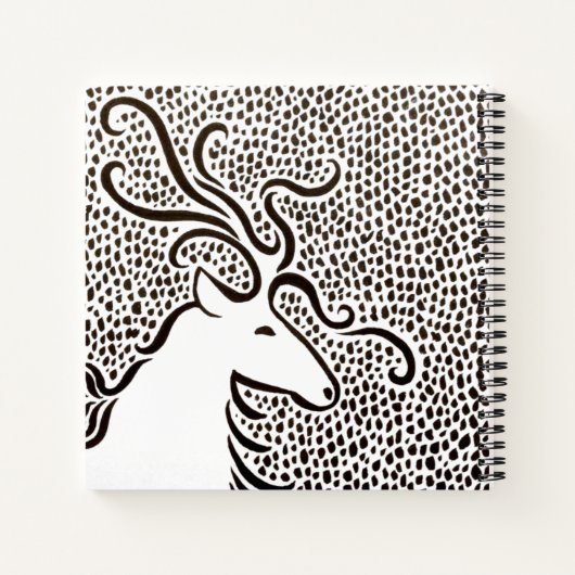 トナカイ ノートブック (裏面)