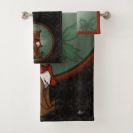 トナカイ バスタオルセット