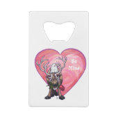 トナカイ・バレンタイン クレジットカード栓抜き (裏面)