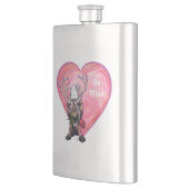 トナカイ・バレンタイン フラスク (左)