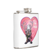 トナカイ・バレンタイン フラスク (右)