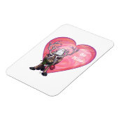 トナカイ・バレンタイン マグネット (左側)