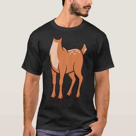 トナカイ ブラウン Tシャツ (正面)