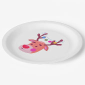 トナカイ ペーパープレート (アングル)