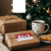 トナカイ、ホッキョクグマ、ペンギン、キツネ ラベル