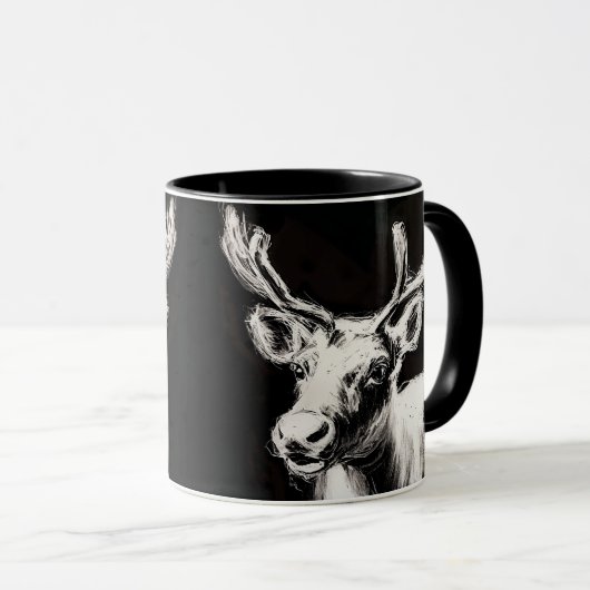 トナカイ マグカップ (正面右)