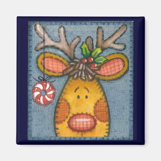 トナカイ マグネット (正面)