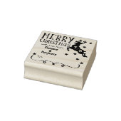 トナカイ・モノグラム、愛とメリークリスマス ラバースタンプ (スタンプ)