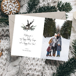 トナカイ&ユーカリプトゥスノートフォトヴェルティホリデー