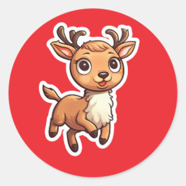 トナカイ ラウンドシール