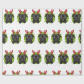 トナカイ ラッピングペーパー (フラット)