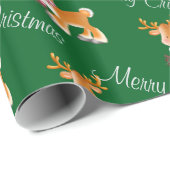 トナカイ ラッピングペーパー (ロールコーナー)